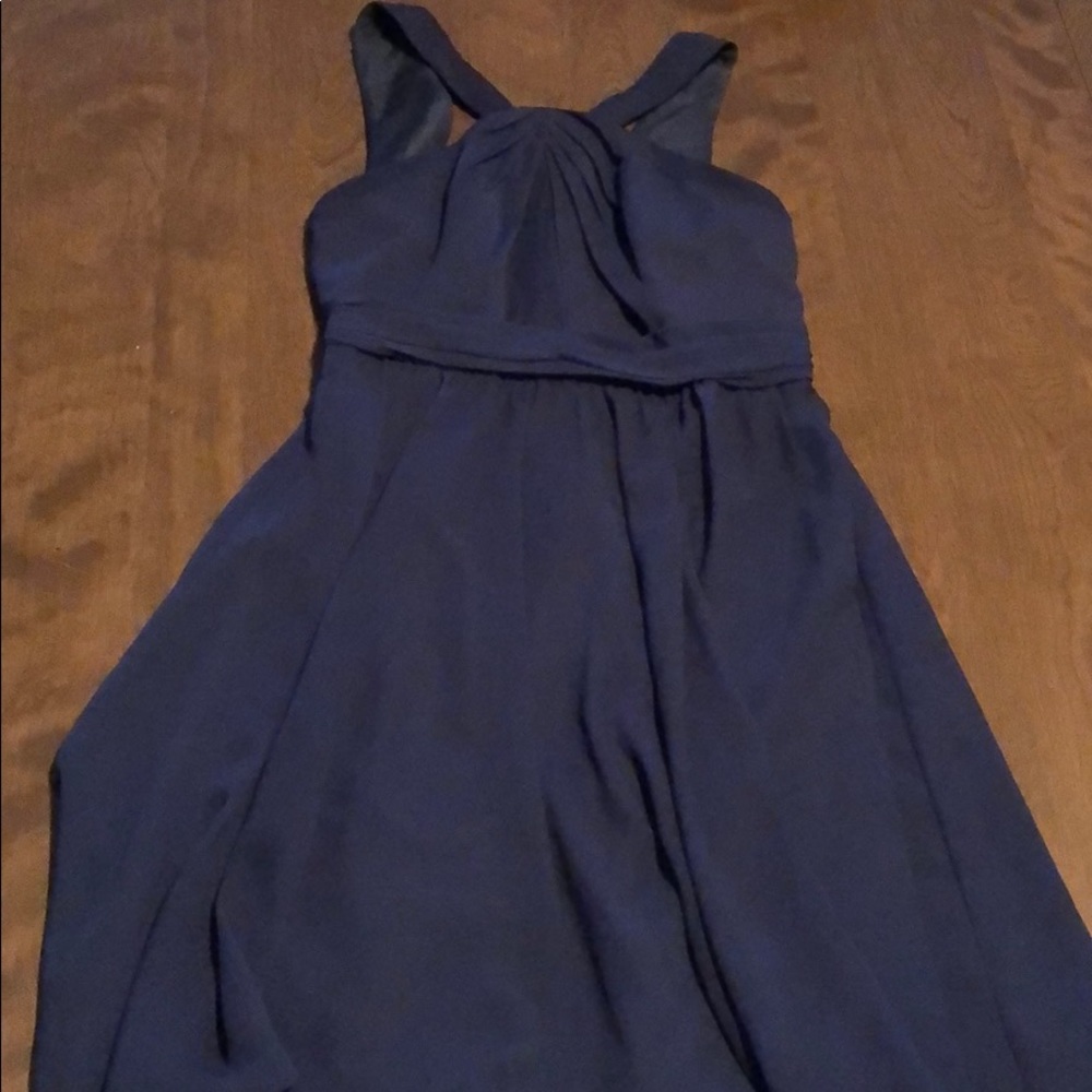 Marine Blue David’s Bridal Bridesmaid Dress